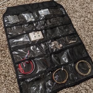 Closet/Coat Hanger Jewelry Organizer